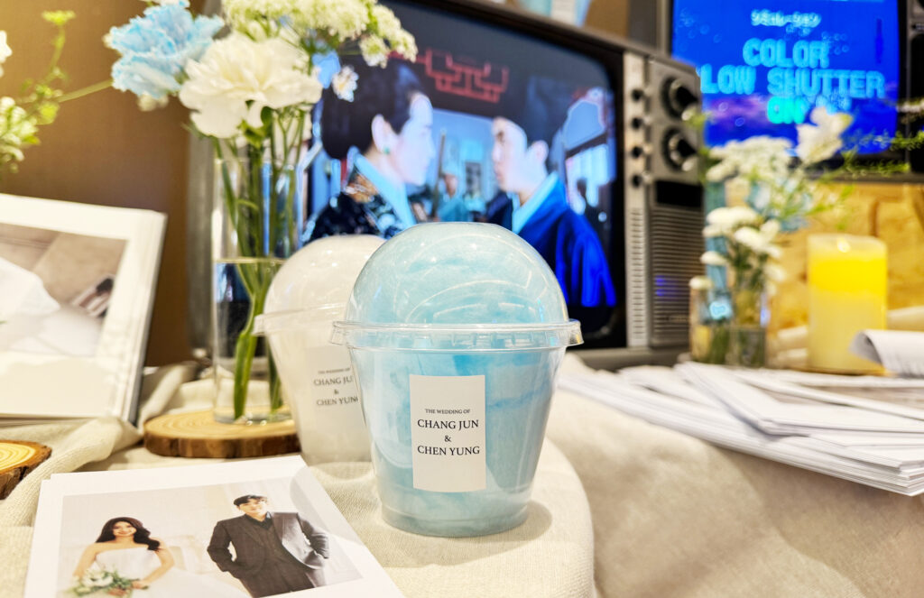 婚禮小物棉花糖，分享甜蜜、擁有祝福